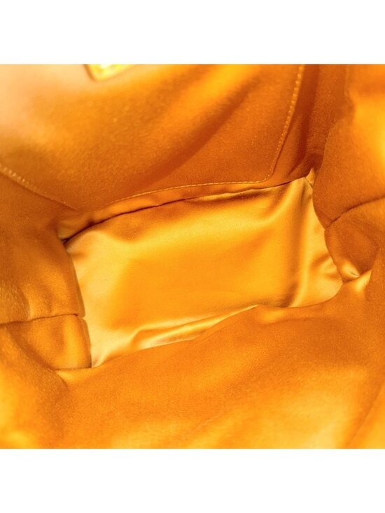 Miu Miu 2-Way Backpack Handbag Mustard Miu Miu Leather Yellow Gold Vintage main image 7